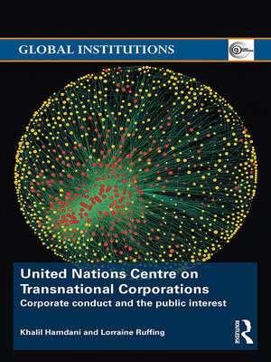 cover image of United Nations Centre on Transnational Corporations
